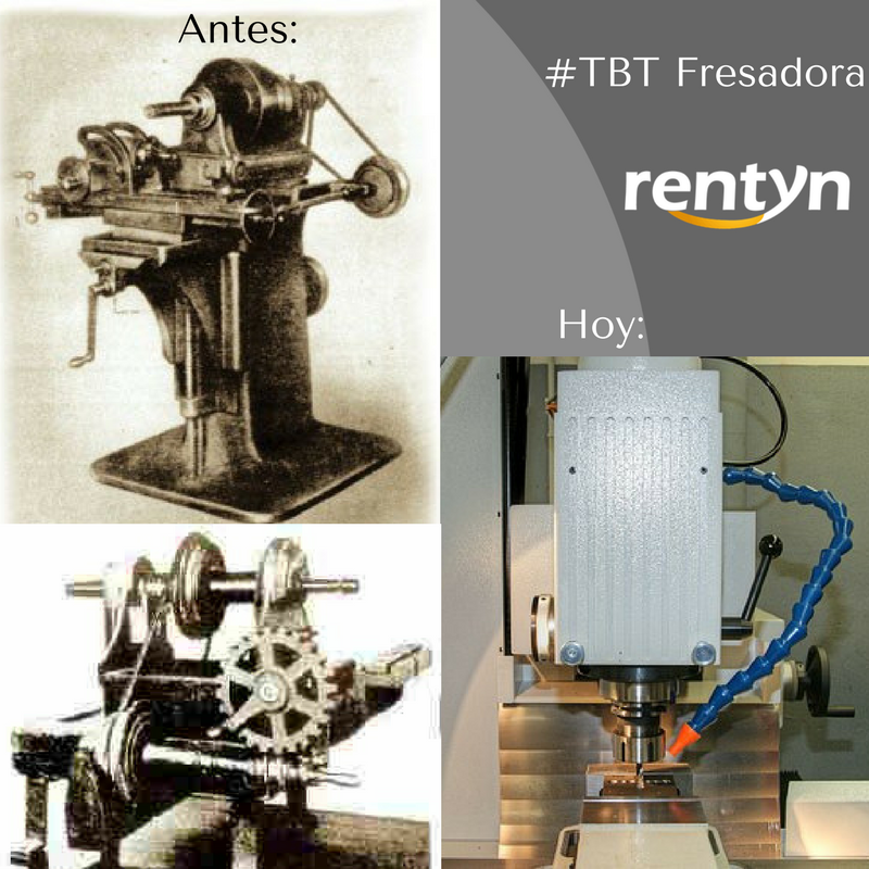 rentynstartup's tweet photo. #TBT #ThrowbackThursday #JuevesdeAntaño #Rentyn #AlquilerOnline #MaquinariaOnline #Fresadora https://t.co/Y9E3b4WL0S