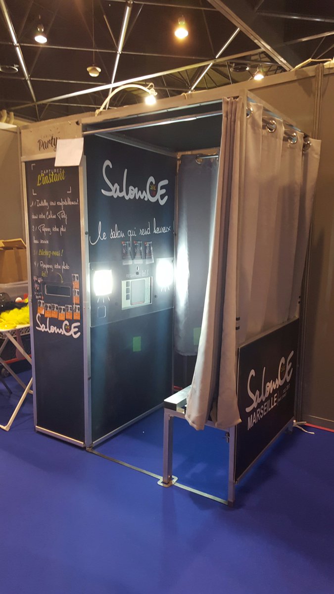 Venez nous rencontrer sur le Salon des CE au Parc Chanot. Stand C046 ! #SalonsCE #Marseille #Cabineparty