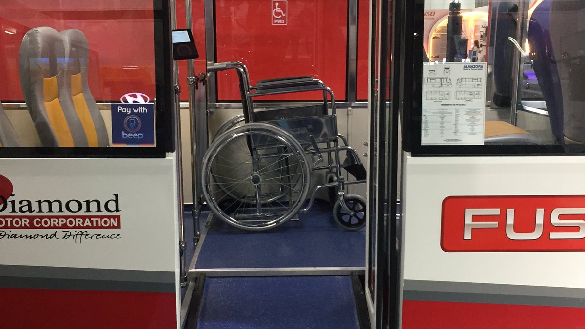 guillyeah's tweet photo. Check out these new, compliant and locally-made PUVs!! 🇵🇭

w/ Tap Card, PWD friendly, Wifi, among other new specs
#SupportPUVModernization https://t.co/DbImbTG0PD