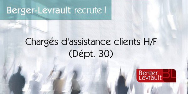 bergerlevrault's tweet image. Nous recrutons des Chargés d’Assistance Clients H/F (Dépt. 30) bit.ly/2yFQHPG #Offreemploi #Emploi #technicieninformatique