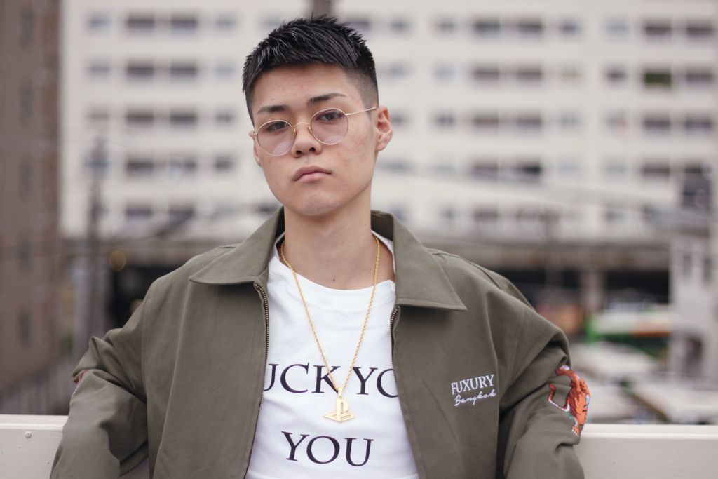 ?XANTHIC x ICEREY? Pretty Boy Gear PLVY NO GVME ネックレス (gold 