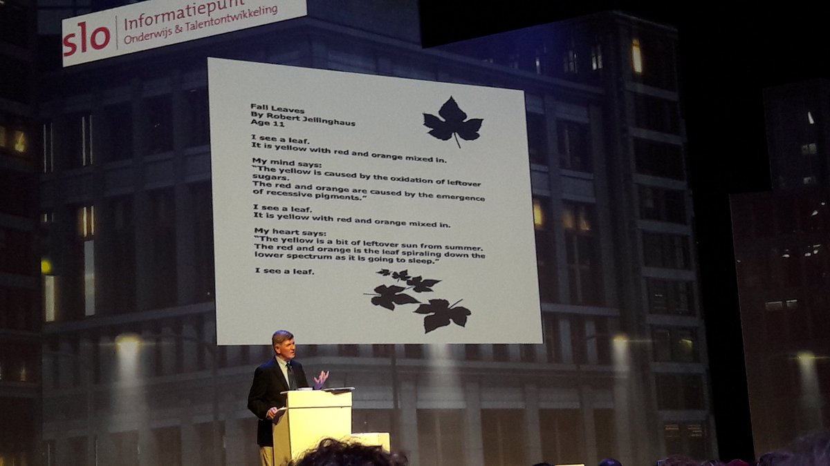 Weer inspirerend bij #talentstimuleren conferentiedag #Bijzonderbegaafd