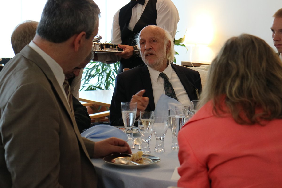 HWB_fi's tweet photo. This week we met with historians in #Athens at a lunch hosted by Ambassador @JuhaPyykko. https://t.co/L9as3B3xAX