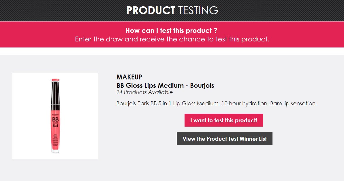 FreeCosmetic's tweet photo. Don't forget to participate in product testing
#Winproducttesting #Bourjois #FreeCosmeticTesting :) https://t.co/3G180IGumI
