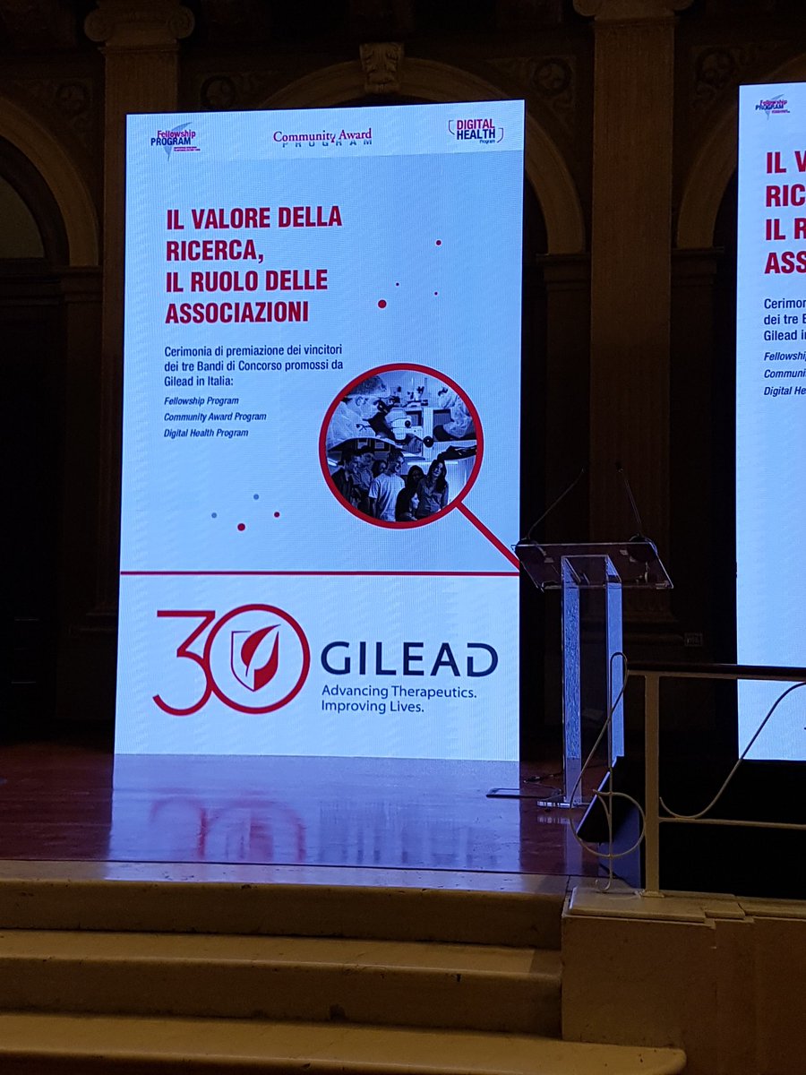 marinellazetti's tweet photo. #Milano premiazione Community Award Program di Gilead. Sarà premiata anche Asa Onlus #CommunityAwardProgram #Gilead #Asaonlus #ricerca https://t.co/CdxotwJ6Wc