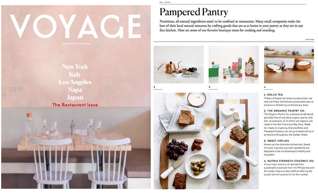 Beautiful new issue of @siennacharles #voyagemagazine featuring chocolate alchemists <a href="/Sweet_Virtues/">Sweet Virtues</a> #healthychocolate #organicchocolate