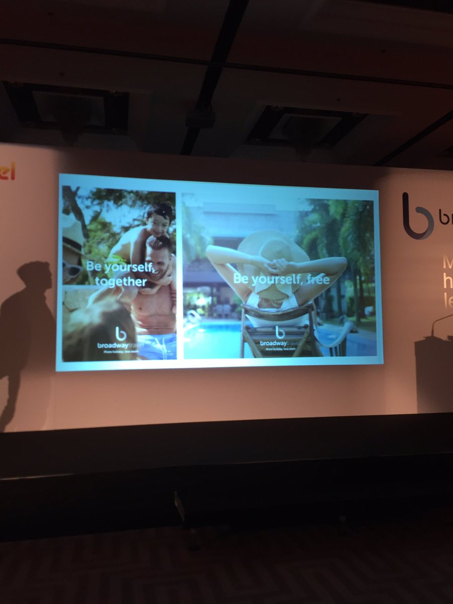 leehayhurst's tweet photo. Here it is, the new @BroadwayTravel look. #bwtconference2017 https://t.co/y99r4V5oSM