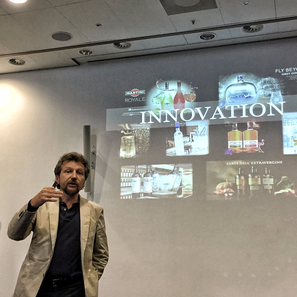 OliverBerger's tweet photo. Listening to #Emmanuel from #deoleo @ThoughtLeaderGl about open #innovation #BrandTLG #oliveoil https://t.co/6DJy5RYep8