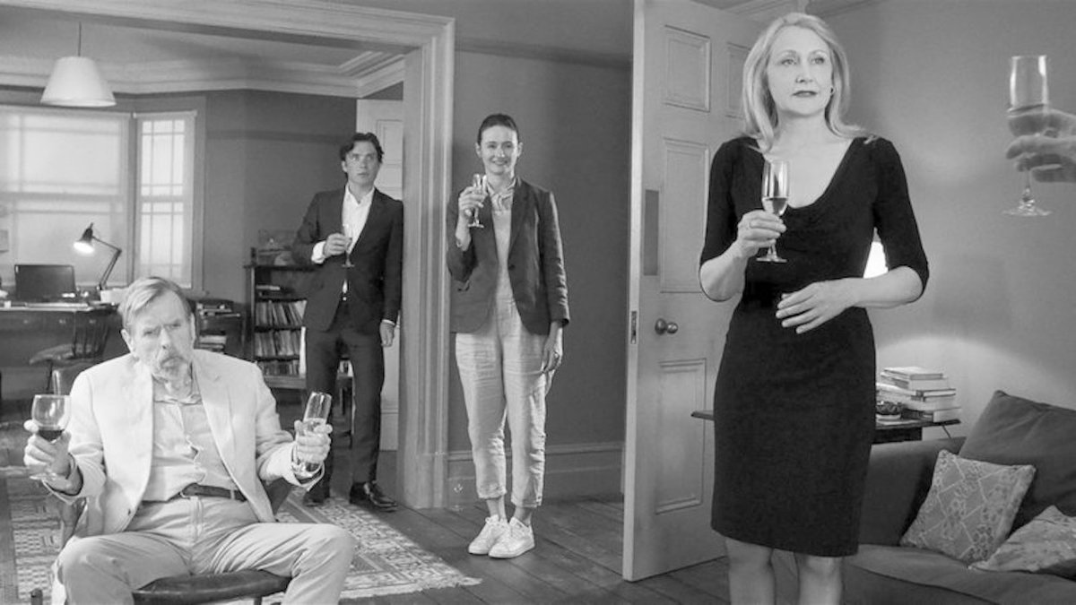 Alexa_Dalby's tweet photo. THE PARTY (2017) Whipcrack! #TheParty Sally Potter at BFI London Film Festival Review https://t.co/STPiRzR68t @dogandwolf #LFF #LFF2017 @BFI https://t.co/dfDNcQVimW
