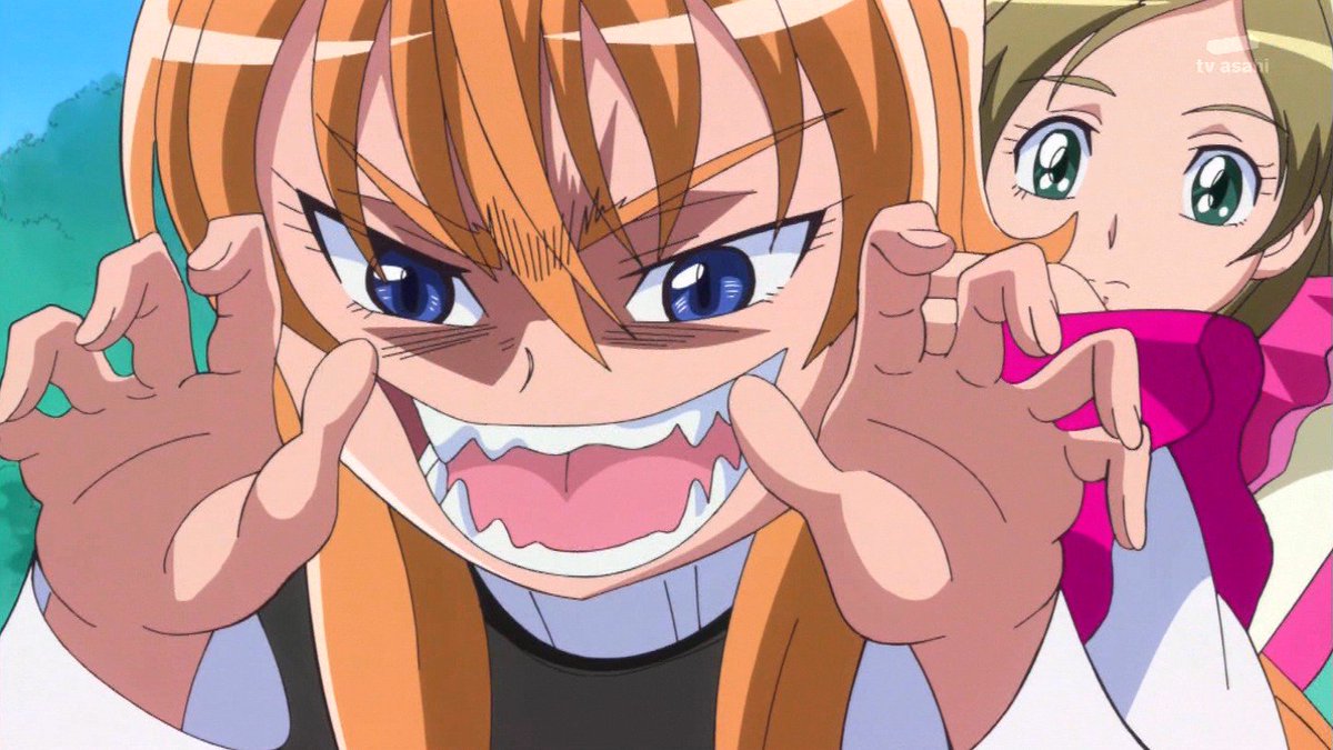 佐 倉 Twitterissa プリキュアシリーズの変顔といえば ギザギザな歯 佐 倉 Twitterissa プリキュアシリーズの変顔といえば ギザギザな歯
