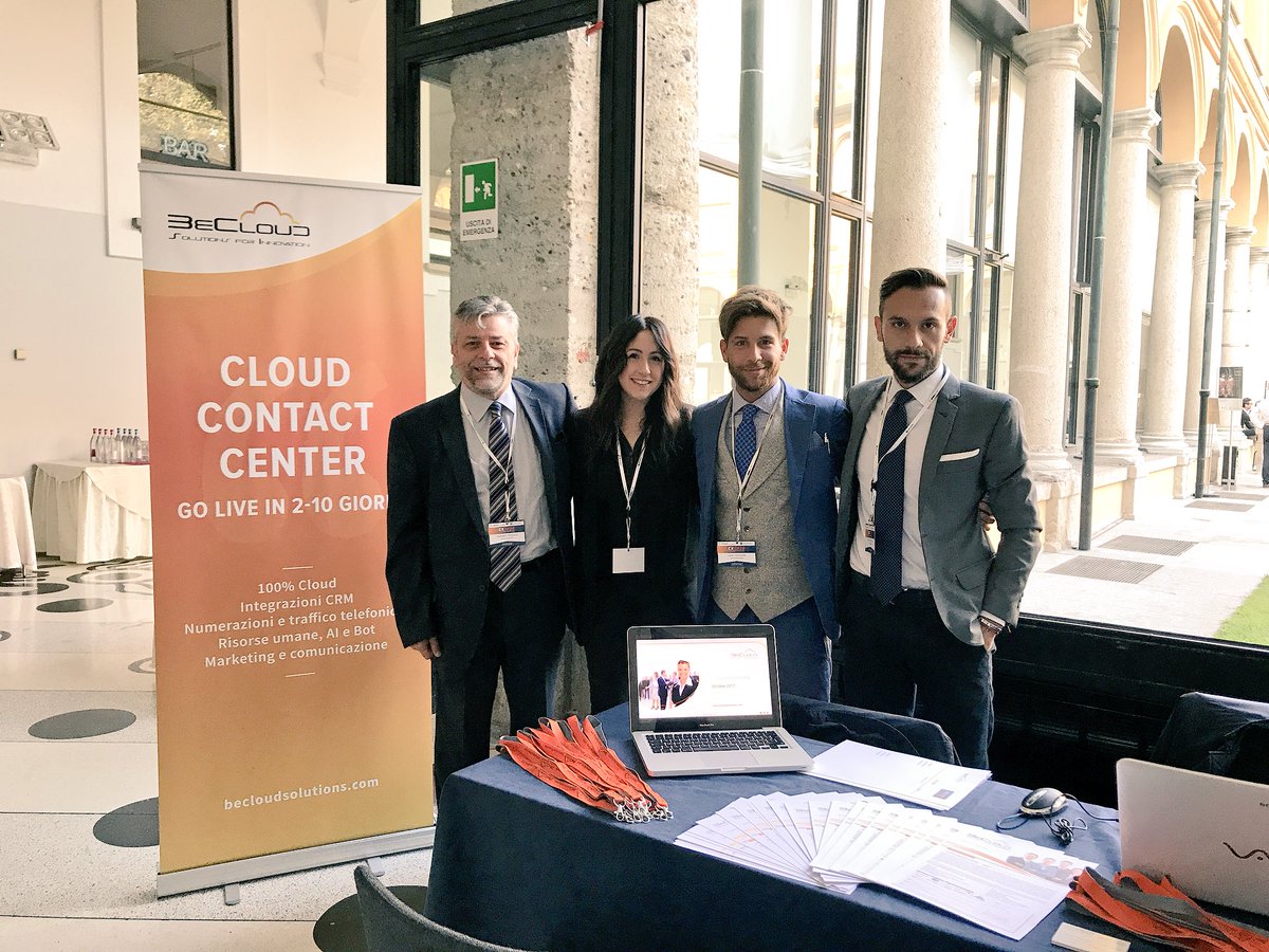 BeCloudSolution's tweet image. Our Team is ready!!! 🚀👔💪🏻 #becloudsolutions #CX2020 #Milan #work #cloud #contactcenter #today