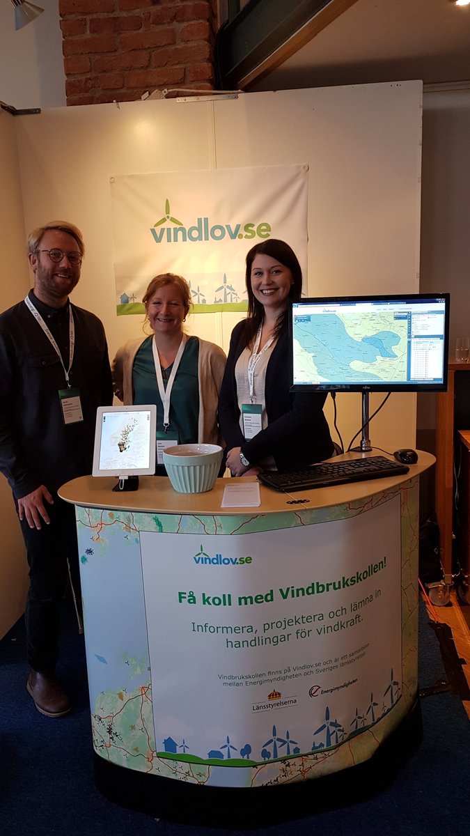 Energi_mynd's tweet photo. Är du på #vind2017? Kom och hälsa på Vindlov och Vindbrukskollen i monter 38! https://t.co/r27AJ8XLMv