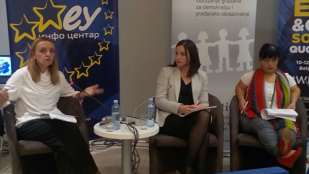 gradjanske's tweet photo. Citizens in Serbia are getting conflicting messages from the government on the Eu and they are becoming confused. @SuzanaMilicic #WBTfuture https://t.co/yYJEePXh8A