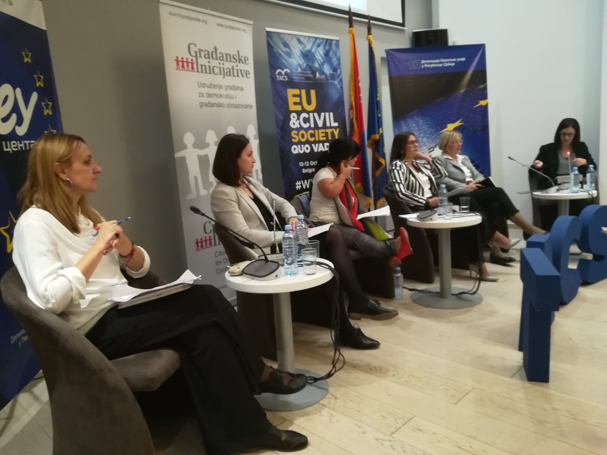 eusrbija's tweet photo. Ekapertkinja za komunikacije @SuzanaMilicic: #mediji su nam glavni partneri u komunikaciji 🇪🇺 poruka. #WBTFuture https://t.co/HR0e5XwR8I