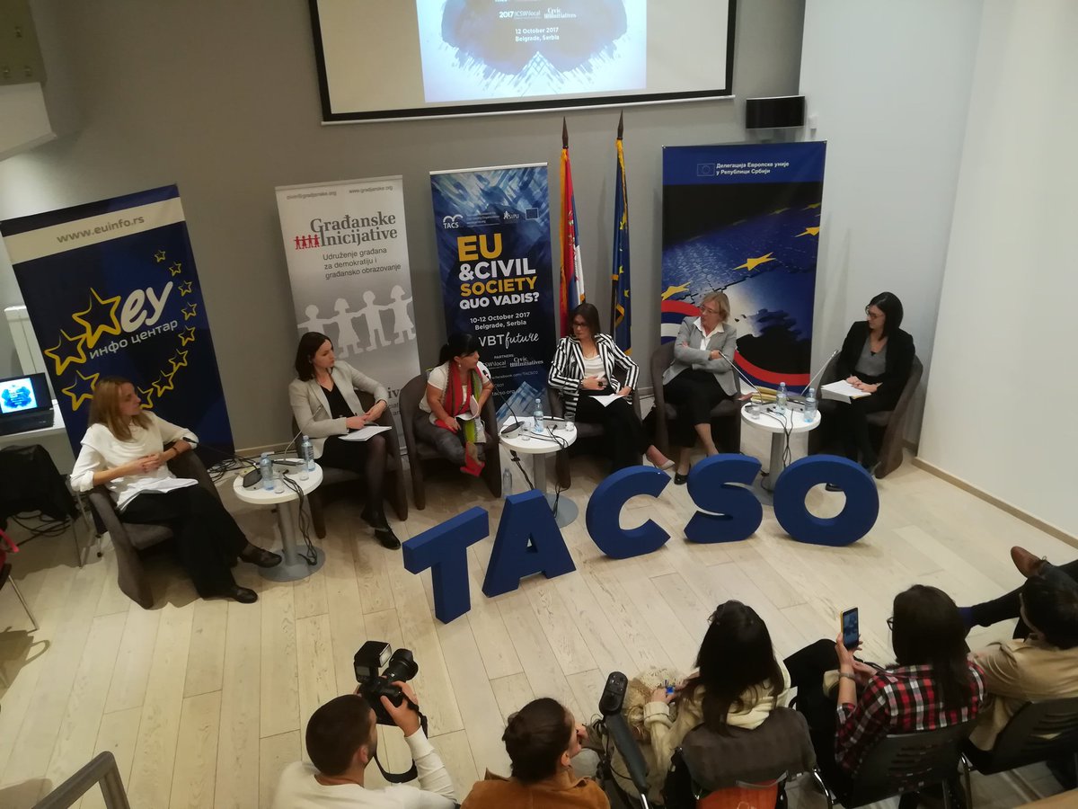 eusrbija's tweet photo. Ekapertkinja za komunikacije @SuzanaMilicic: #mediji su nam glavni partneri u komunikaciji 🇪🇺 poruka. #WBTFuture https://t.co/HR0e5XwR8I