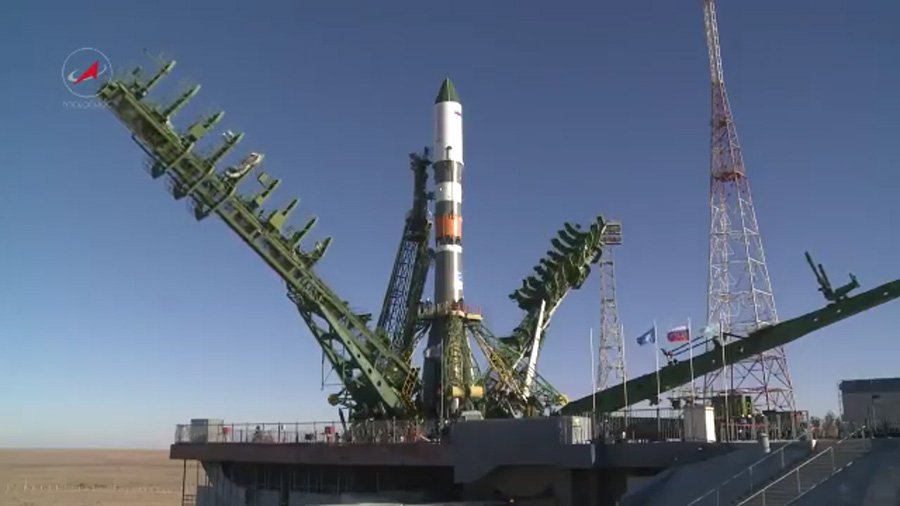 Space_Station's tweet photo. Russian cargo craft launch scrubbed. Next launch no earlier than Saturday at 4:46am ET with docking on Monday. https://t.co/Jvk9DKhJr0 https://t.co/mpUDlNE2np