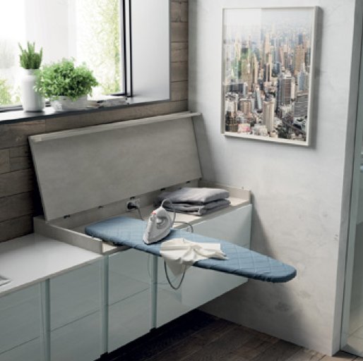ScavoliniLondon's tweet photo. Optimise your #utility space with #stylishstorage from #LaundrySpace, the #ingenious and #practical #utilityroom collection from #Scavolini https://t.co/O2HO1nguwx