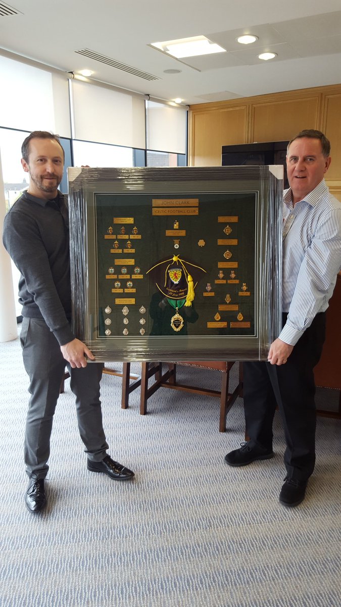 pflwarrior's tweet photo. Going home clean &amp; reframed 
The ever present ;super strong ; resiliant and reliable; always dependable; Lisbon Lion Legend John Clark 🏆⚽️☘ https://t.co/2NZYzGP8kh