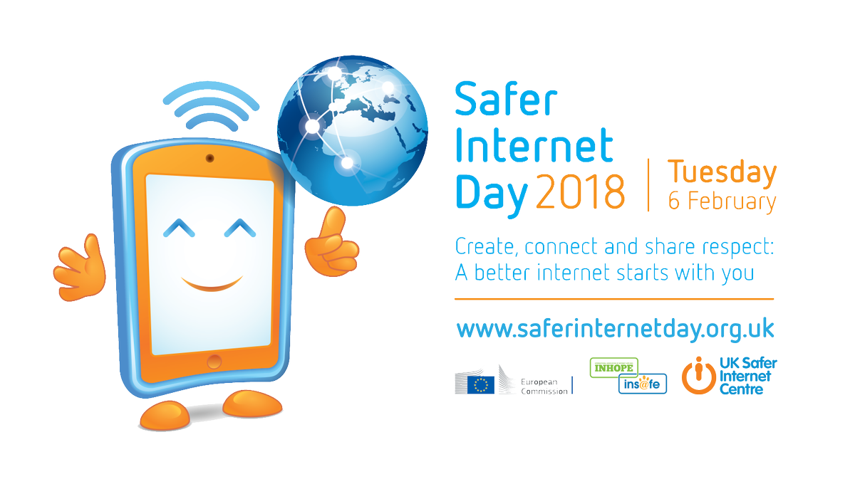 SWGfL_Official's tweet photo. Have you registered as a #SaferInternetDay2018 supporter yet? https://t.co/0yNeC3qUnR https://t.co/f47mk8C9X5