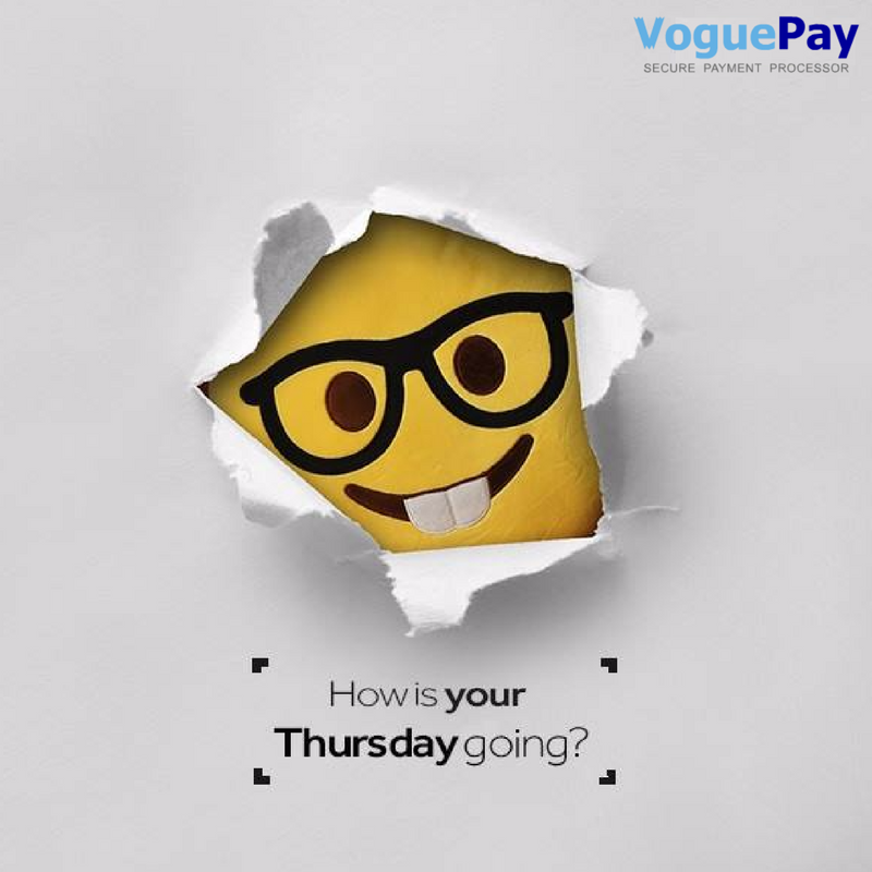 voguepay's tweet photo. Describe your #illimitable Thursday activity in one word. https://t.co/JVtdV8Tvrs