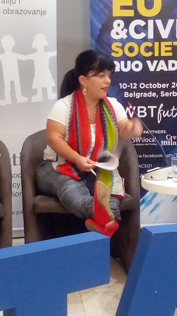 gradjanske's tweet photo. Vujacic: Communication strategy of MNE includes CSOs and media because cooperation is the key for sending a unified message. #WBTfuture https://t.co/1yvi4SFg99