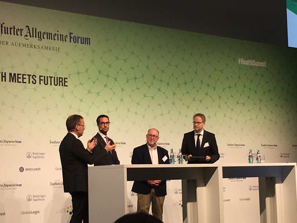 la_loest's tweet photo. Great Panel on Big Data in Healthcare with @werner eberhardt at #HealthSummit #SAPHealth https://t.co/YZBAY0Dkag