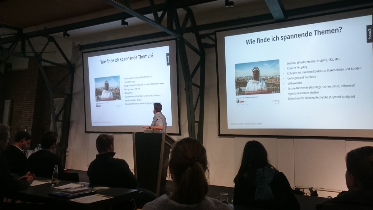Kinglu09's tweet photo. Alphorn vergessen, interessanten Slot mitgebracht. @how2expert bei der #4Heroes über Zielgruppen und Datengrundlagen im #VideoMarketing https://t.co/TUPkgNf7Fq