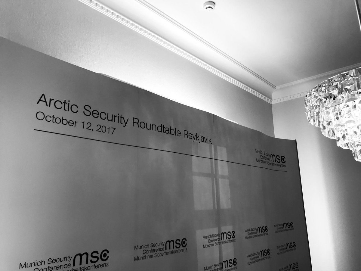 Exactly 31 years ago, Reagan and Gorbachev met at #höfdi to foster cooperation. Today <a href="/MunSecConf/">Munich Security Conference</a> is here to do the same. Thank u <a href="/Dagurb/">dagur@reykjavik.is</a>