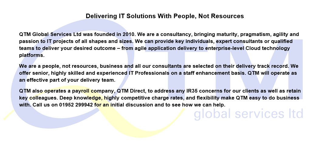 QTM Global Services tweet media