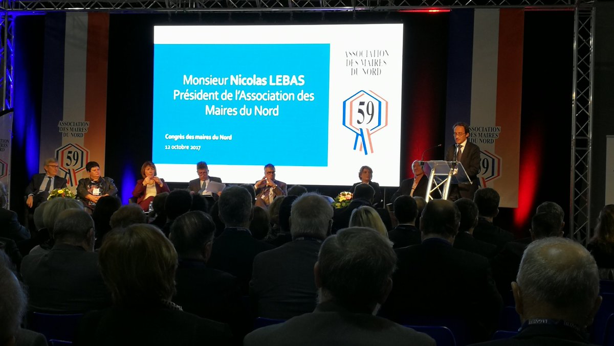 MatCorbillon's tweet photo. Félicitations à @LEBASNicolas  nouveau Président de l'association des Maires du Nord.
#congresAMN https://t.co/0DG3ZeAvwz