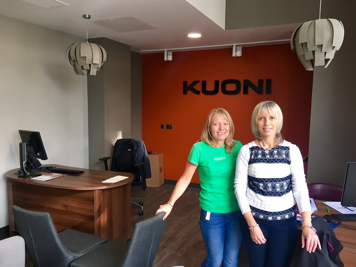 ColinMacleodJSY's tweet photo. Julie and Kim super excited with new #Travelmaker @KuoniTravelUK @CI_Coop store in #Colomberie
#OpensMonday #LookingFabulous 😍 https://t.co/bnPY0g1LMo