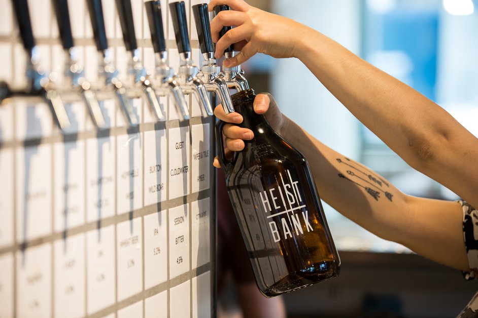 There's a new beer festival at <a href="/HeistBank/">Heist Bank</a> this weekend: LondonTown.com/S/d_8R5nOe4