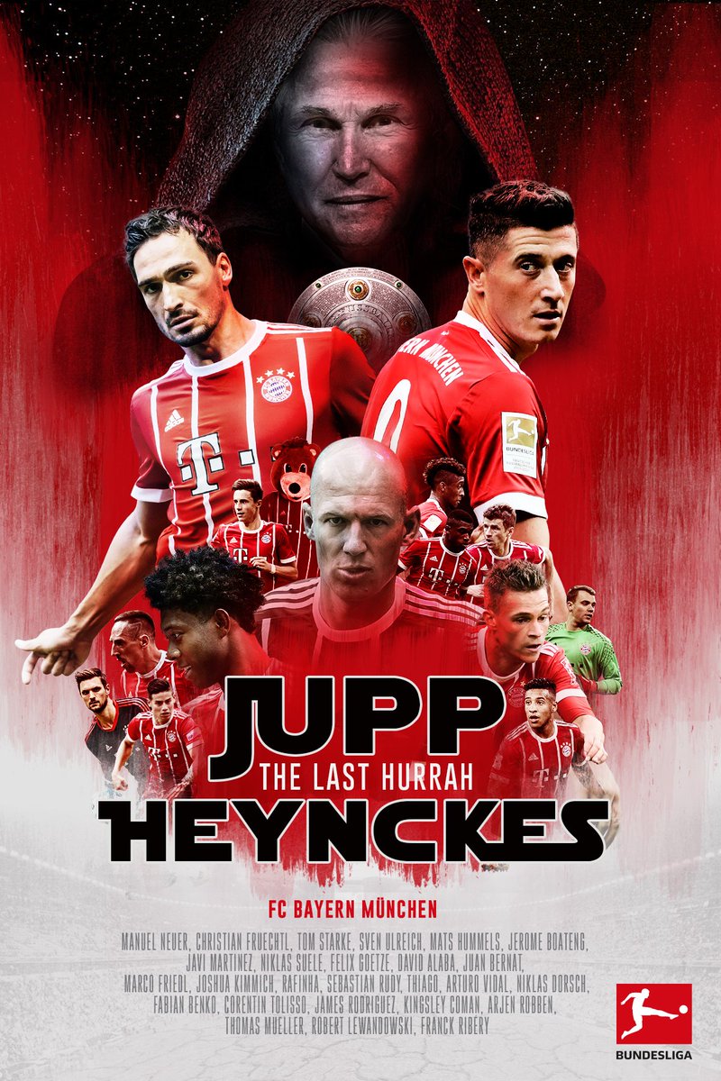Bundesliga_DE's tweet photo. Wohin kann Jupps Weisheit den @fcbayern führen? Episode 1 seht Ihr heute bei #FCBSCF
➡️ https://t.co/Sbi3jblOin https://t.co/s4GNrrRyyQ