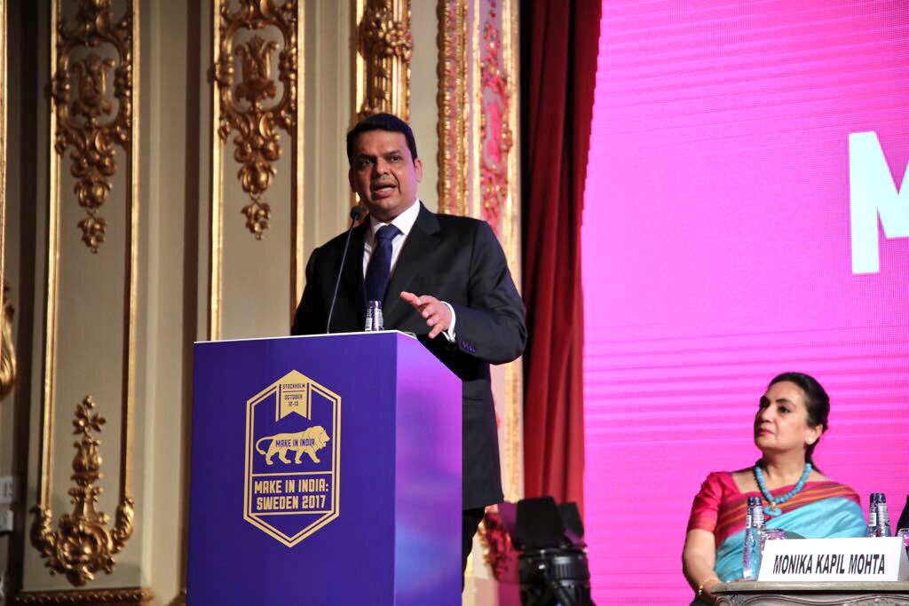 Dev_Fadnavis's tweet photo. We 10% of population,contribute to 15% natnl GDP!
Almost all global businesses are in Maharashtra.
100+ Swedish companies are in our State. https://t.co/cNLv4fUI8J