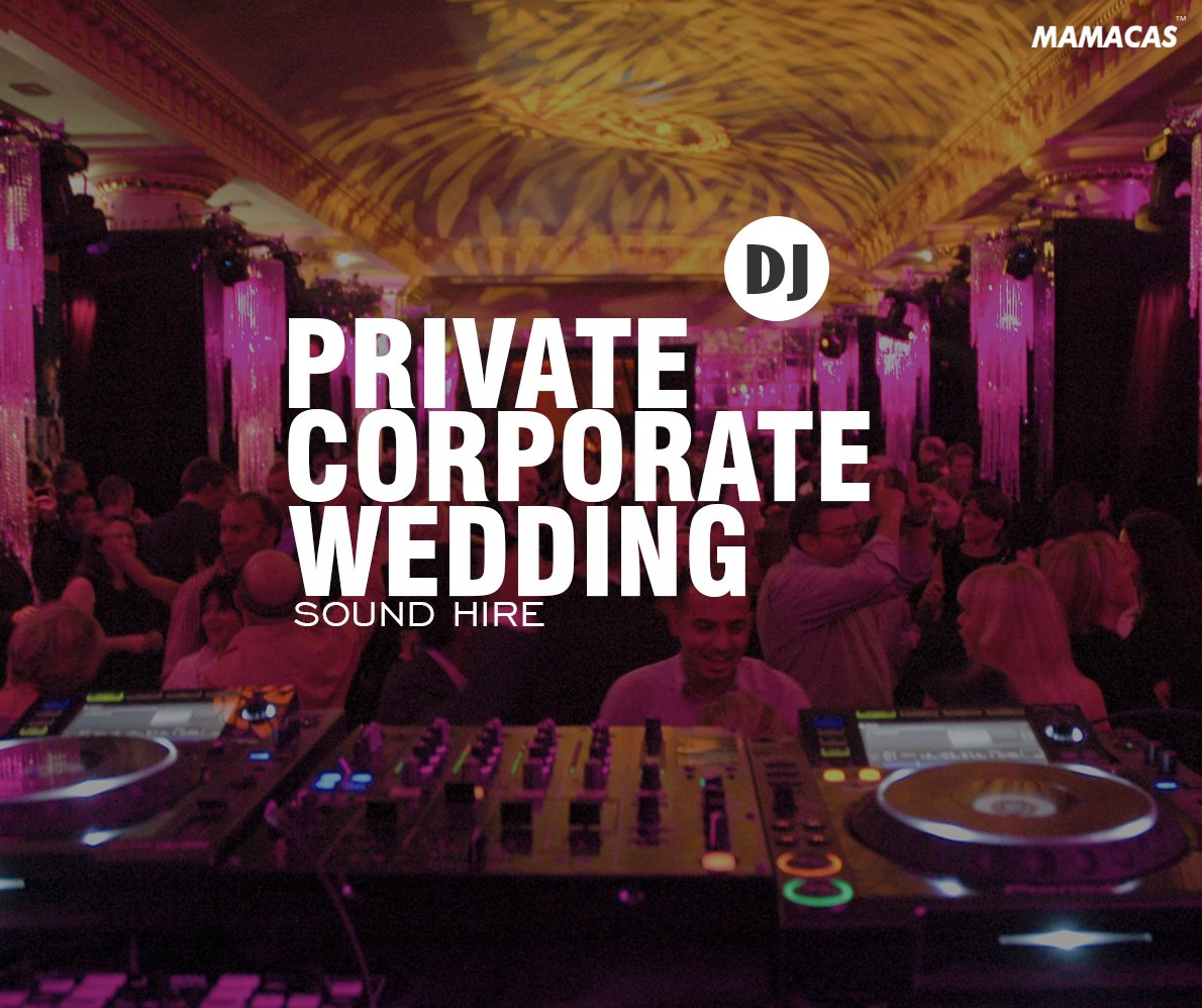 MamacasLife's tweet photo. We provide a professional DJ sound hire for Corporate events, Private Party, Weddings. Gauteng only. 

Quotation: Email: info@mamacas.co.za https://t.co/R821yNAMq1