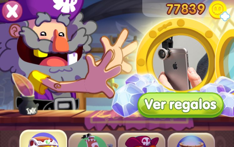 PirateMatch's tweet photo. Nueva versión! Ahora puedes ganar premios jugando!! Gastos de envío gratis! Todos locos!!😱😱 #indiegame #indiedev #gamedev #unity3d #Regalame https://t.co/mHoGpjAmyM