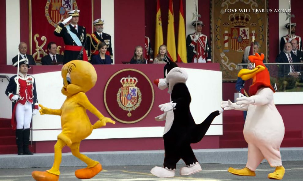 Este año el desfile no es tan coñazo, Mariano.