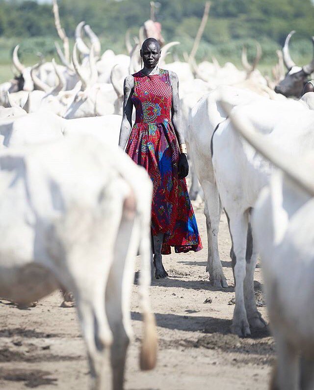 glamafricamag's tweet photo. #CatWalkToFreedom a photography series by @ArmstrongToo to raise awareness about Child Marriage in South Sudan 🇸🇩 via @DianaOpotiPR https://t.co/R84o2997vF