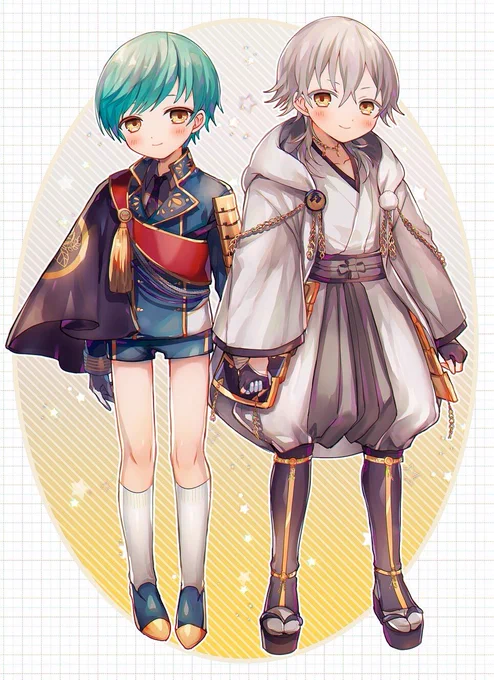 【お題箱】ショタ鶴&一期 