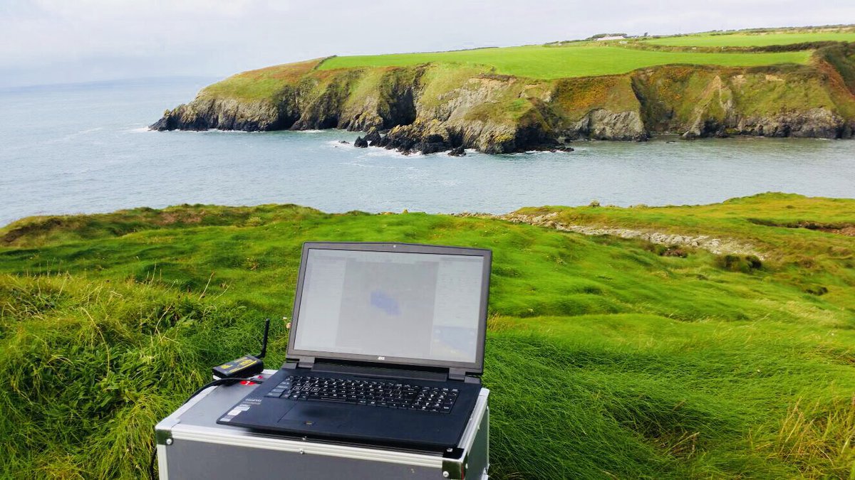 KOREC_Fran's tweet image. Today’s desktop! Flying the @sensefly #eBeePlus on the Copper Coast with @niallh_korec @CoastCopper @KORECGroup