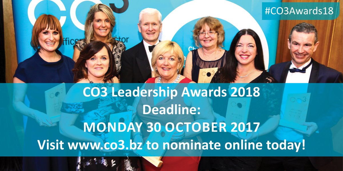 CO3updates's tweet photo. Know a fantastic Third Sector leader who goes above and beyond their role? Nominate them today! Click https://t.co/6DkDzBynCC   #recognition https://t.co/Y5FhtYWQJq