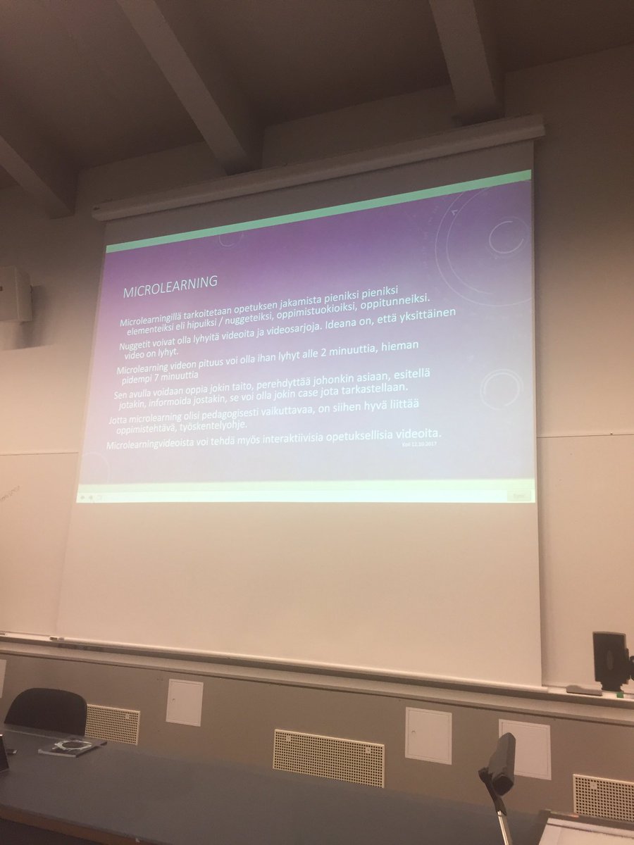 Hanne Koli kannustaa Microlearningiin. #microlearning #videotoppimisessa #hyplus