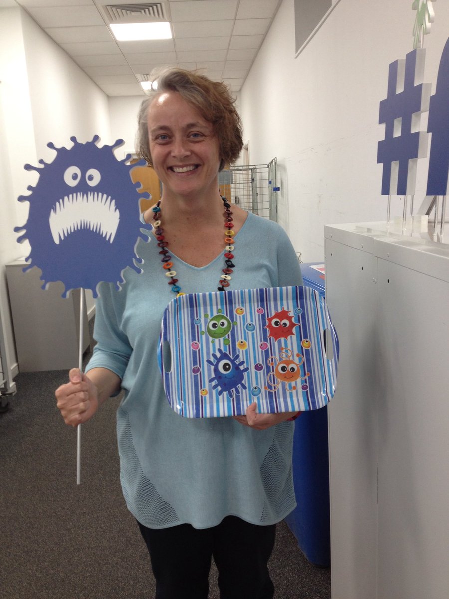 SandraGuy01's tweet photo. Ahead of the curve  Louise's tea tray mirrors our flu splats! https://t.co/2aieBXzVME