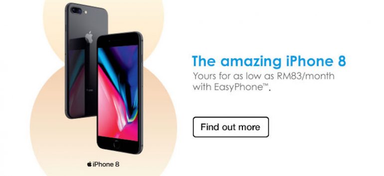 LowyatNET's tweet photo. #Celcom unveils #iPhone8 plan from RM83/month with #EasyPhone or RM1,748 with regular contract https://t.co/Hgx64UEGT2 https://t.co/kOTpzVuiey