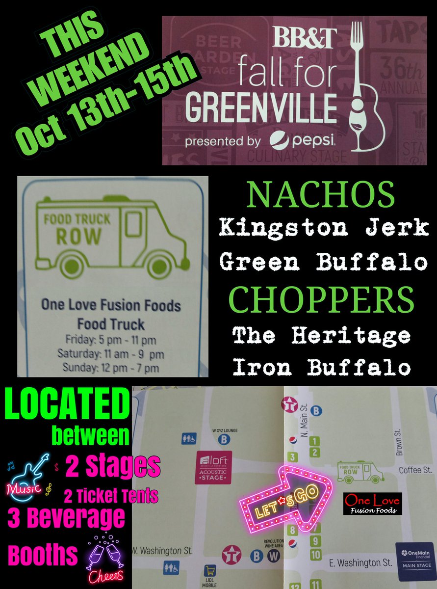 OneLoveFusion's tweet image. See you there!! #ffgvl #oneloveff #yeahthatgreenville #sharethelove