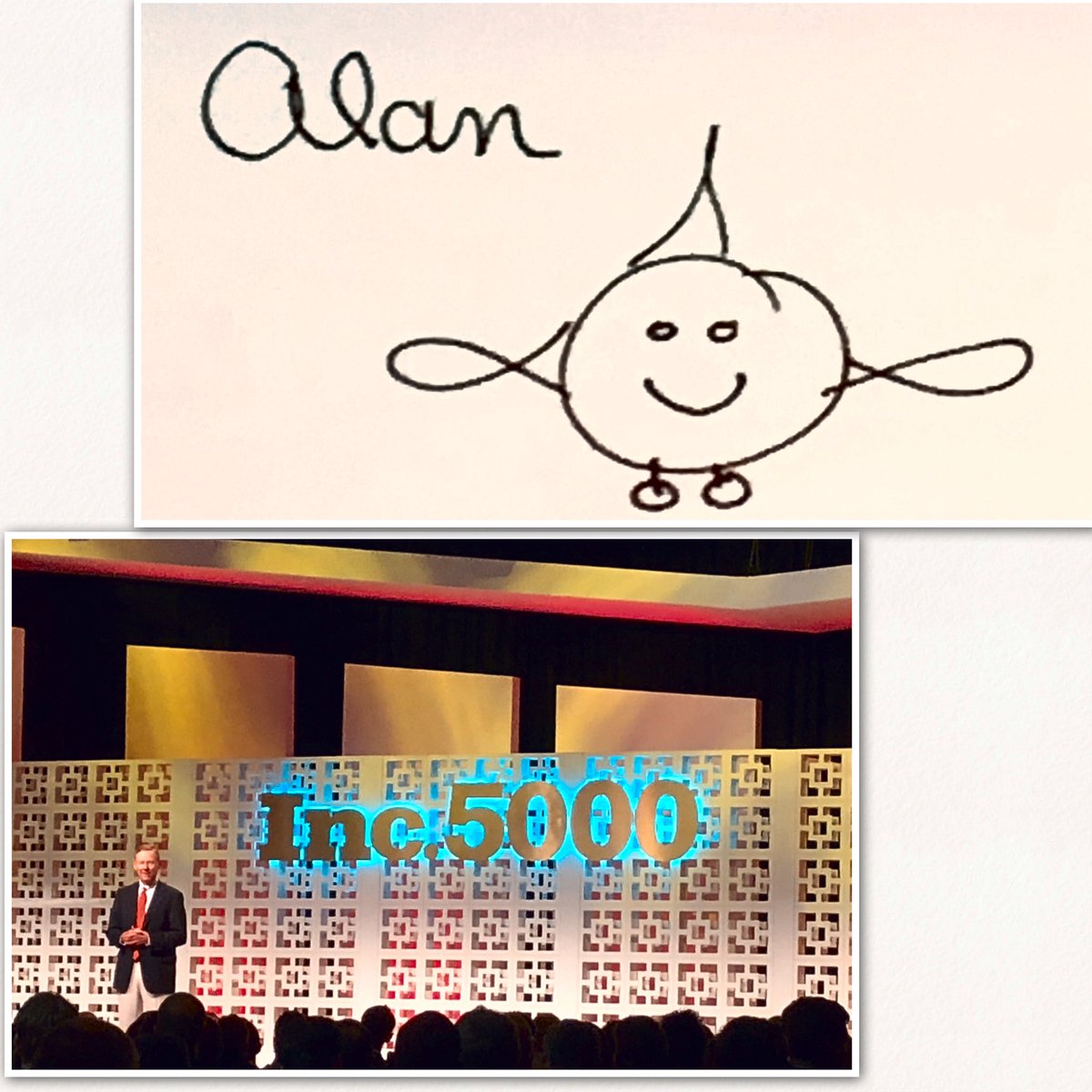 Schwartzbauer's tweet photo. Alan Mulally great @ #inc5000 #exbsolutions https://t.co/tBjxTmuCXP