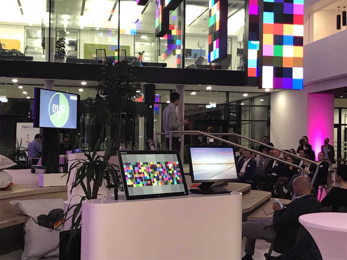 anna2maz's tweet photo. Great startup pitches @openspace club hosted by Microsoft #digital #businessmodelinnovation #startup #cooperation #pitchtime https://t.co/WTh2WihOwS