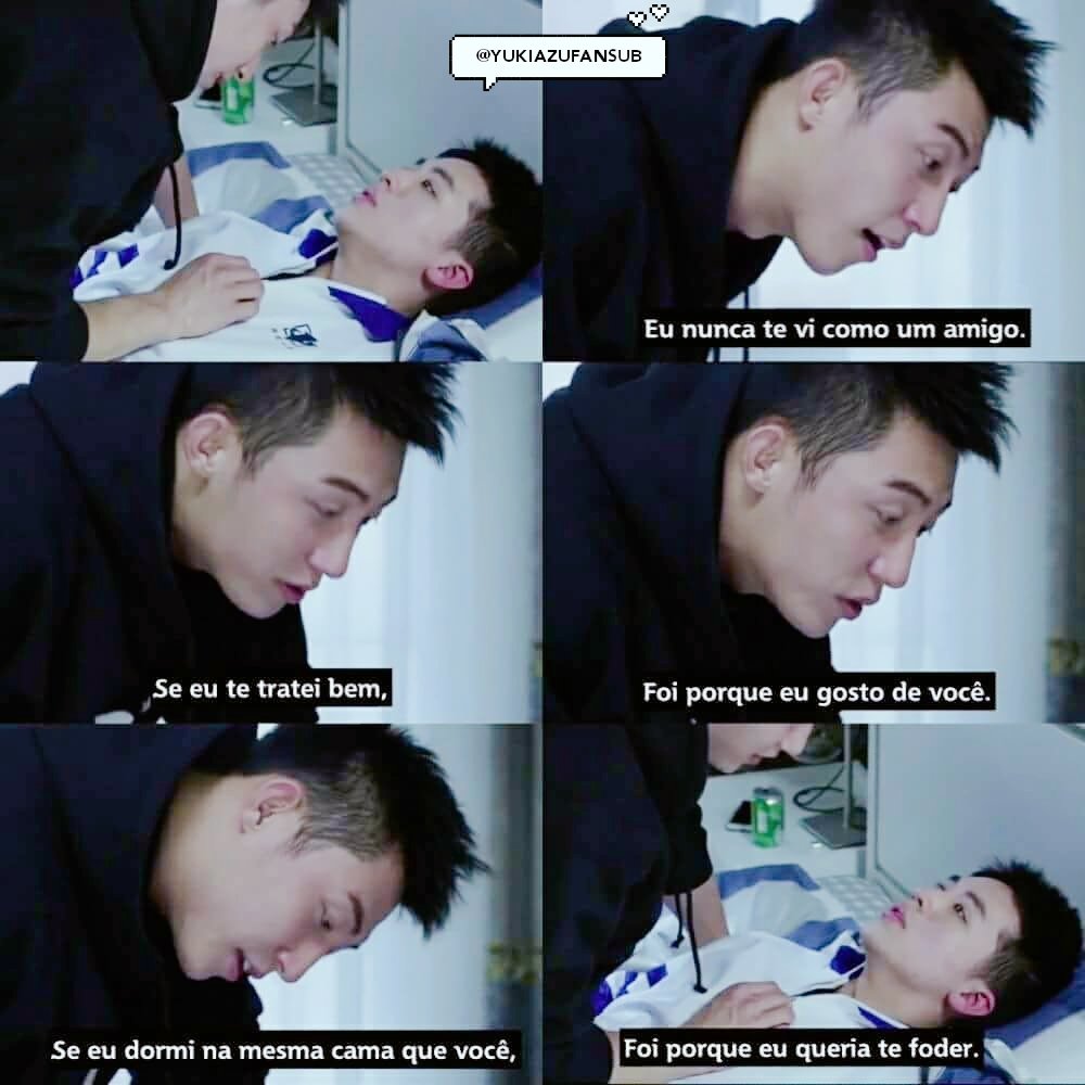 YukiazuFansub's tweet photo. Sinceridade e tudo né Gu Hai kkk 😐😅
#dorama #addictedheroin #guhai #bailuoyin #上癮 #xuweizhou #huangjohnny #上癮网络剧 #bldrama #gayserie #yaoi https://t.co/otwGdaCJSi