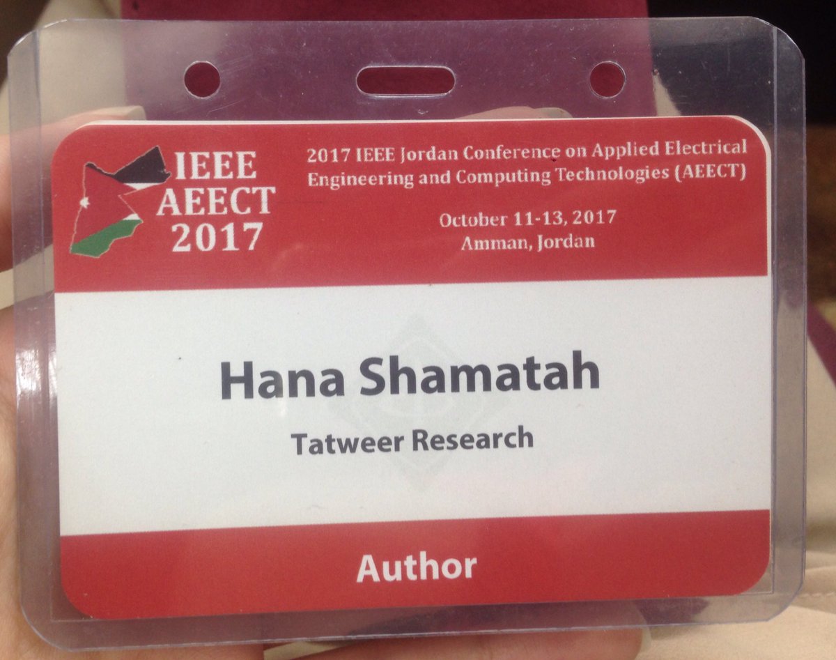 HanaShamata's tweet photo. Finally, the presentation is done ✅ 🙈🙈 "The Rooftop Grid Connected PV Systems in Benghazi" @selima15 @TatweerResearch #IEEE2017 https://t.co/ktFOkVOaZy