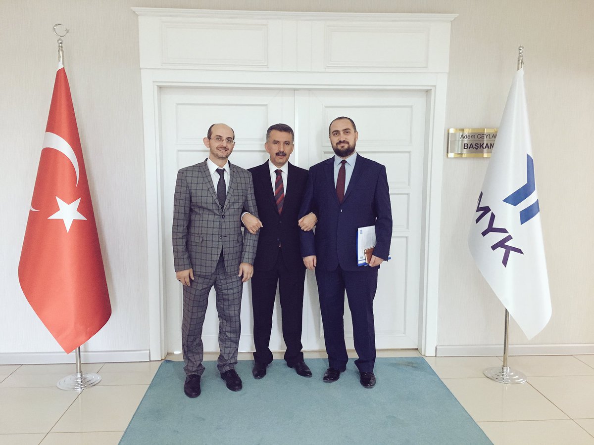 Mesleki Yeterlilik Kurumu Başkanı <a href="/AdemC06/">Adem CEYLAN</a> bey ile ABB Mesleki Eğitim Merkezi hakkında görüş alışverişinde bulunuldu.